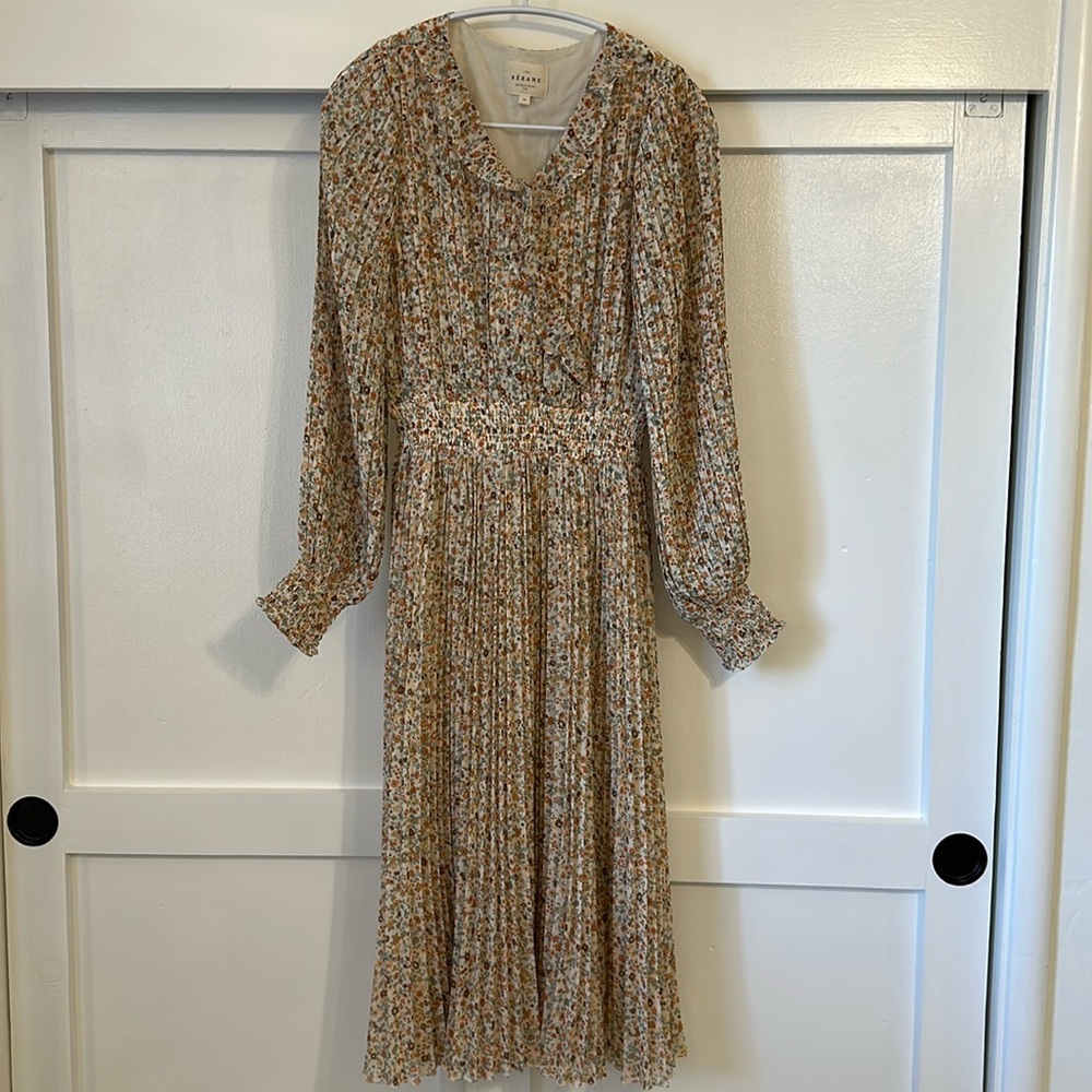 Sezane floral dress